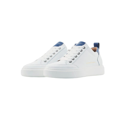 Alexander Smith Sneakers Sneakers Uomo modello Bond con dettagli in contrasto Bianco blu - Francavilla Moda